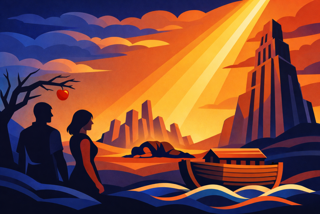 A Espiral Descendente da Humanidade: Gênesis 3–11