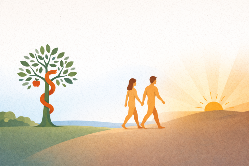 Adão e Eva: Origens, Queda e Esperança de Redenção