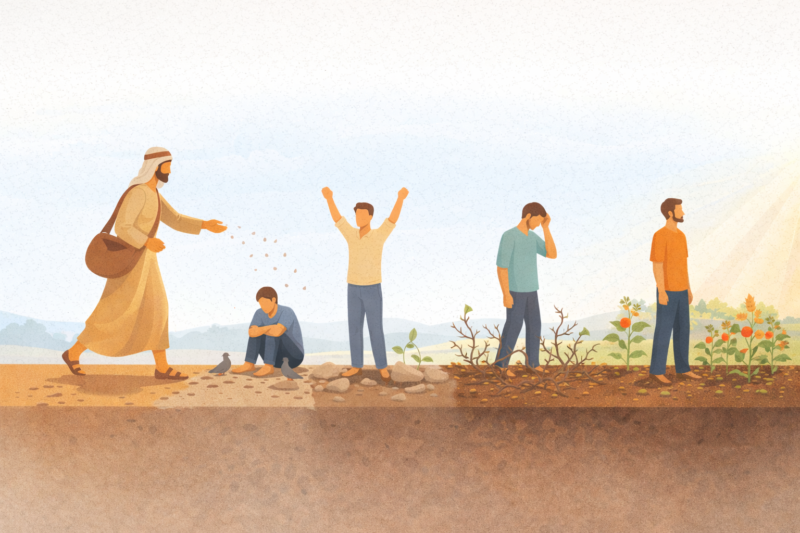 A Parábola do Semeador: Examinando o Solo do Nosso Coração